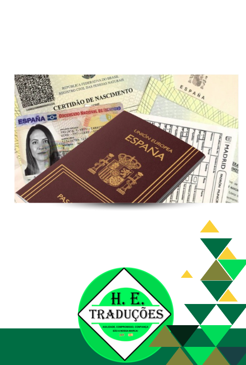 Documentos para Nacionalidad Española 3 Documentos pessoais e passaporte espanhol