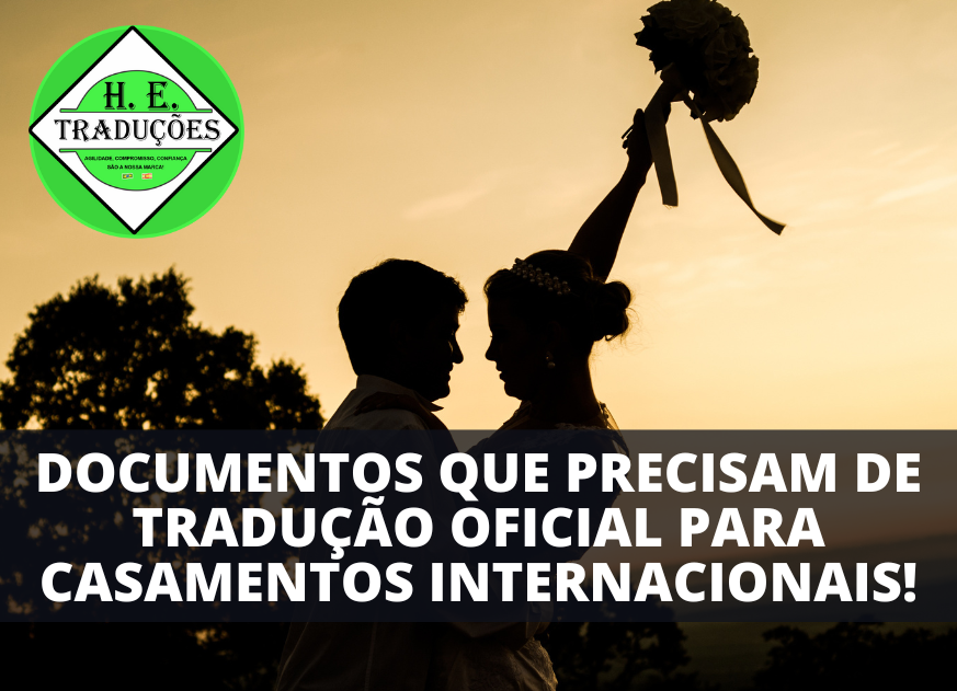 Casamento Internacional 9 Documentos para Traduzir Oficialmente!