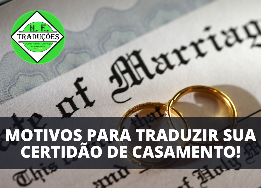 Certidão de Casamento 9 Motivos para fazer uma Tradução Legal!