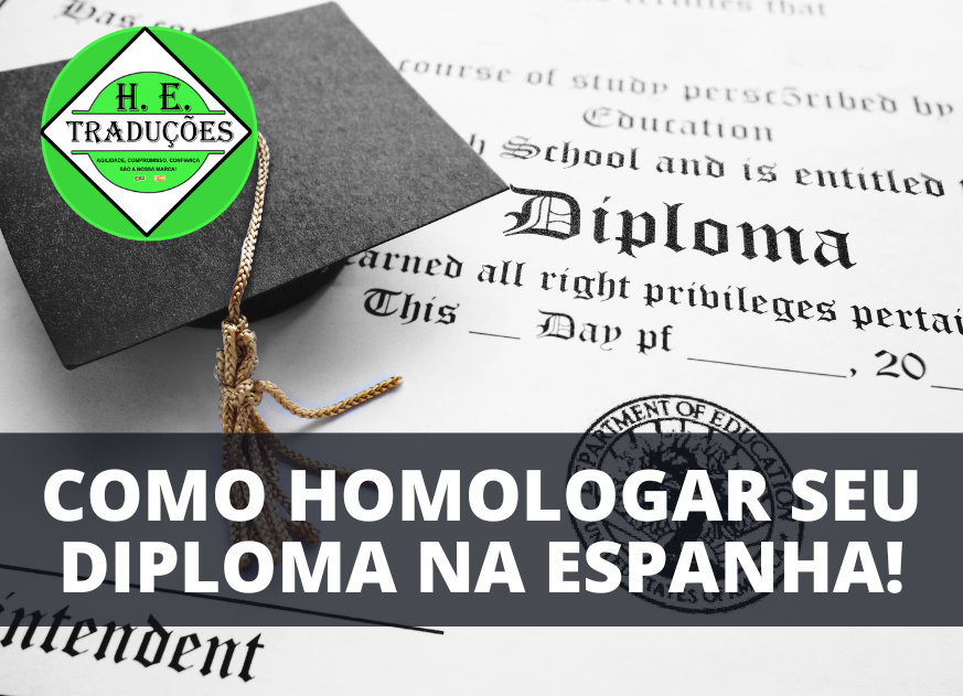 Diploma Brasileiro 9 Etapas para Homologar na Espanha!