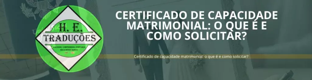 Certificado de capacidade matrimonial: o que é e como solicitar?